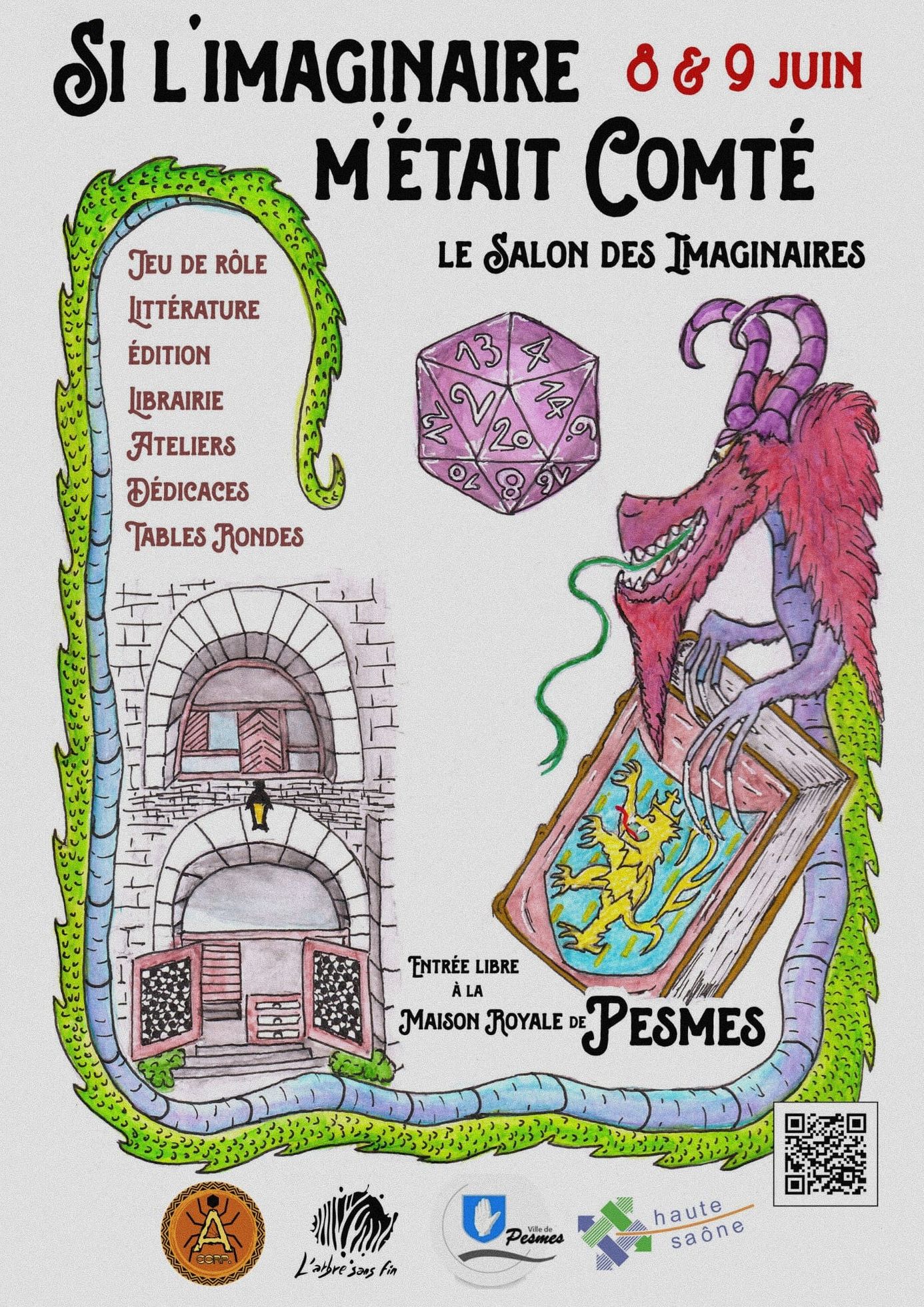 Si l'imaginaire m'était comté, un nouveau salon à découvrir le week-end prochain en Bourgogne.